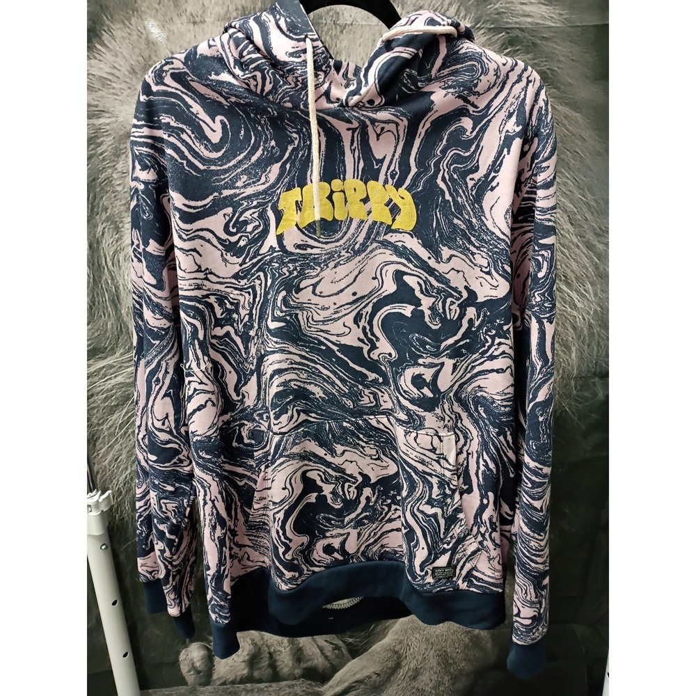 Navy Yard Purple Trippy Men's Extra Large Hoodie